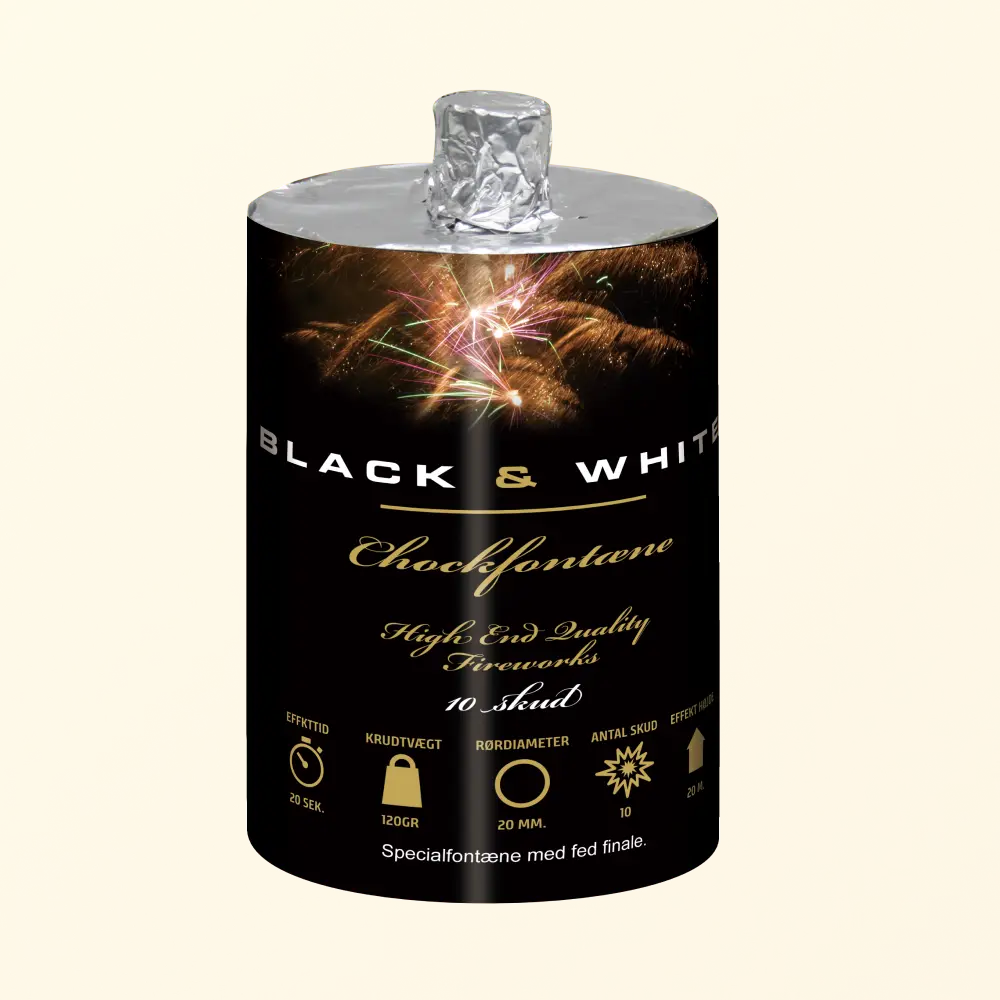 Chokfontæne - 10 Skud - Black & White [49]