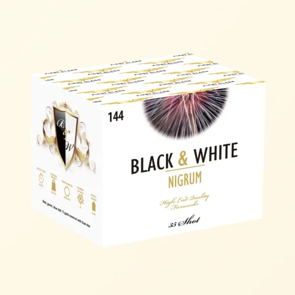 Nigrum 35 Skuds Batteri – Black & White [144]