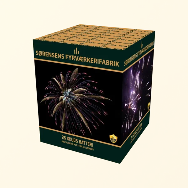 25 Skuds Batteri - Fra Sørensens Fyrværkerifabrik