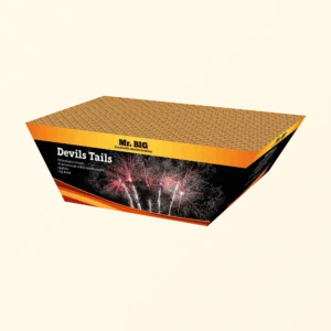 Devils Tail. Triple Bombs 50 skud. 30 mm. - Mr. BIG - Sørensens Fyrværkerifabrik