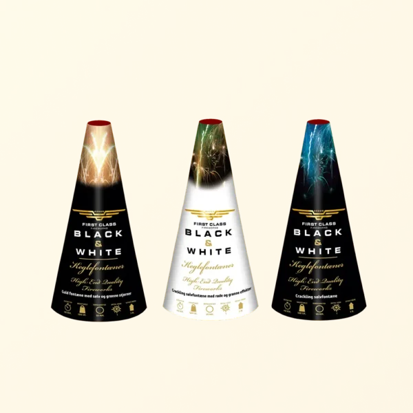 Kegle Fontæner - 3 stk [50]