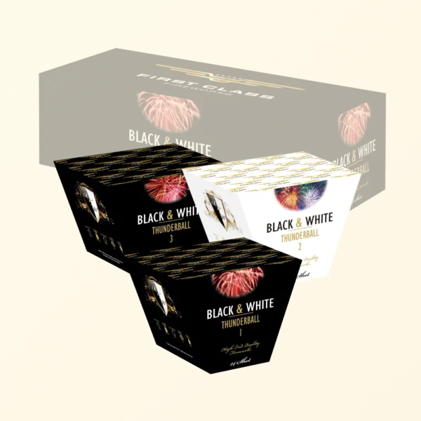 Thunderball batterisortiment 3 x 24 skuds vinkel 25 mm [132]